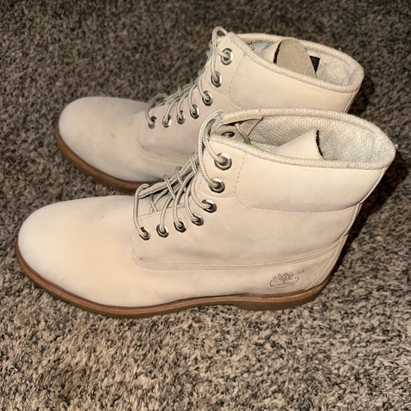 Timberland Linden Woods 6-Inch Waterproof Boots beige cream Nubuck hiking 10 main image 4